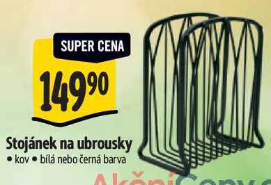 Stojánek na ubrousky