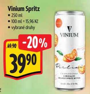 Vinium Spritz, 250 ml
