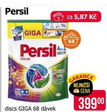 Persil discs 68 dávek
