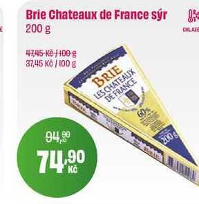 Brie Chateaux de France sýr 200 g 