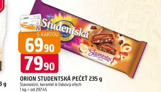 ORION STUDENTSKÁ PEČEŤ 235 g 