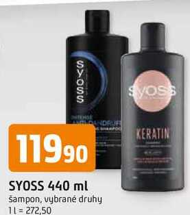 SYOSS 440 ml šampon
