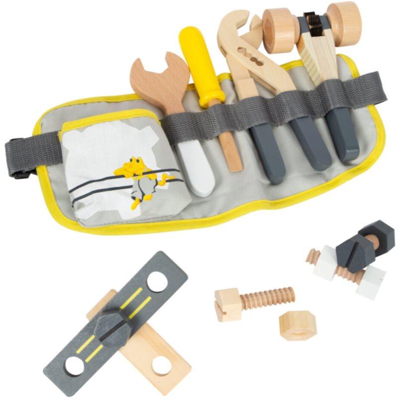 Small foot Miniwob Tool Case sada hraček ze dřeva 3 y+ 15 ks