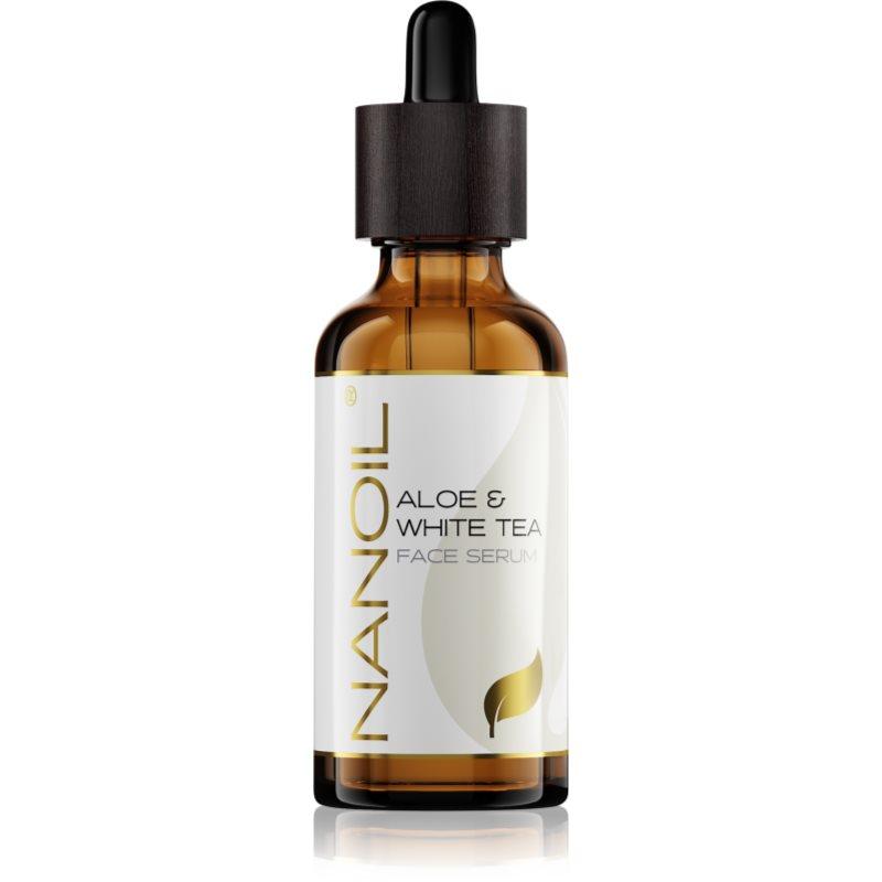 Nanoil Aloe & White Tea pleťové sérum s aloe vera a bílým čajem 50 ml