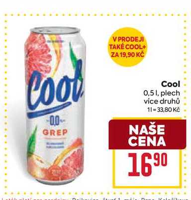 Cool 0,51, plech 