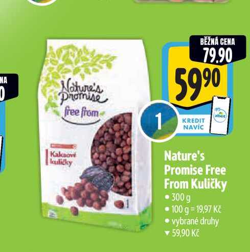  Nature's Promise Free From Kuličky  300 g  