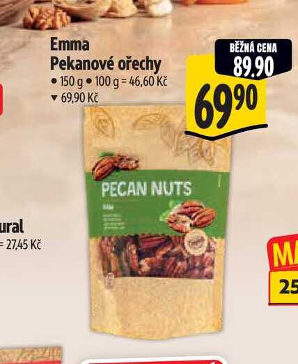   Emma Pekanové ořechy 150 g 