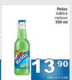 Relax kaktus meloun 250 ml 