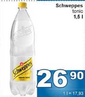 Schweppes tonic 1,5l
