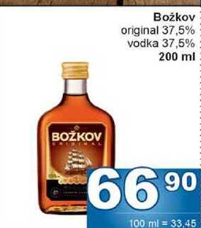 Božkov original 37,5% 200ml
