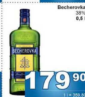 Becherovka 38% 0,5l