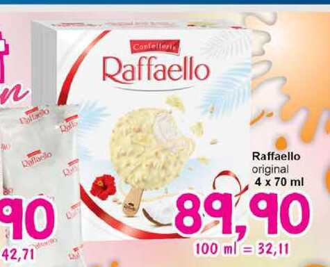 Raffaello original 4 x 70 ml 