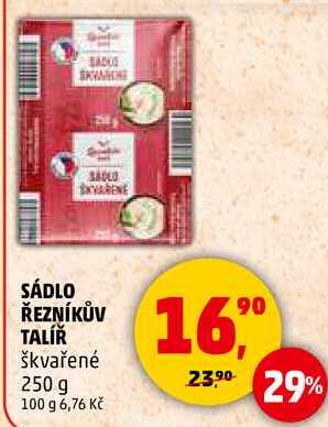SÁDLO ŘEZNÍKŮV TALÍŘ škvařené, 250 g 