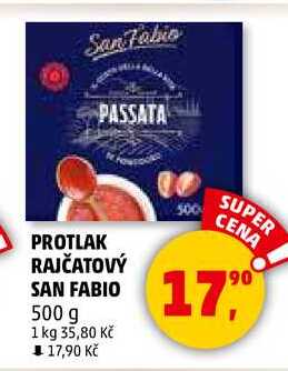 PROTLAK RAJČATOVÝ SAN FABIO, 500 g  