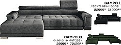 Sedací souprava CAMPO XL