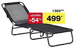 Zahradní sklápěcí lehátko BRAGA