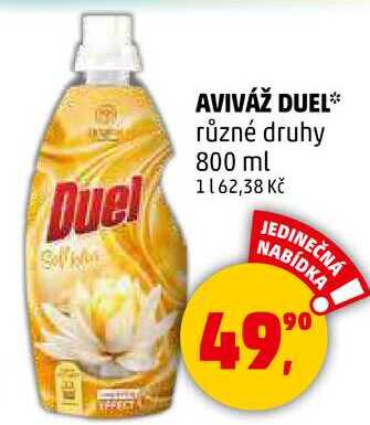 AVIVÁŽ DUEL různé druhy, 800 ml  