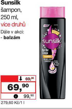 Sunsilk šampon, 250 ml 