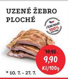 UZENÉ ŽEBRO PLOCHÉ Z CESKE SKALICE 100% 100g