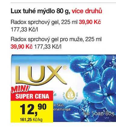 Radox sprchový gel, 225 ml 