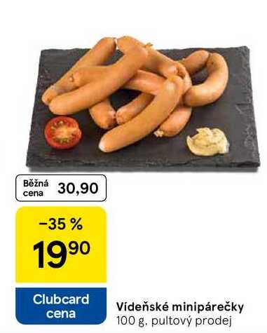 Vídeňské minipárečky, 100 g