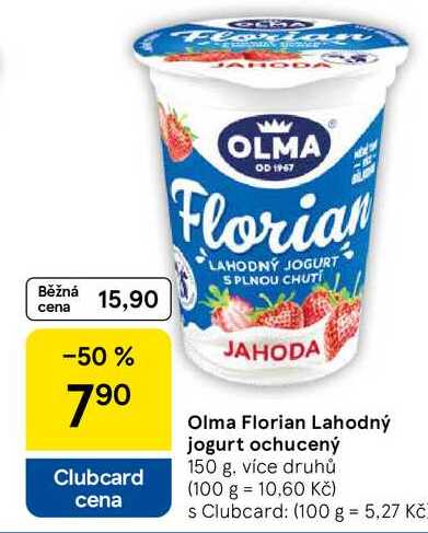 Olma Florian Lahodný jogurt ochucený, 150 g 