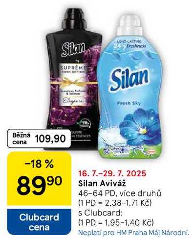 Silan Aviváž, 46-64 PD, více druhů 