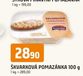 ŠKVARKOVÁ POMAZÁNKA 100 g