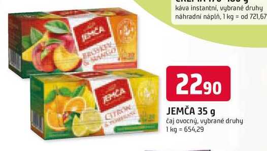 JEMČA 35 g čaj ovocný