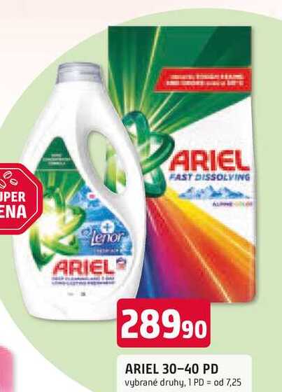 ARIEL 30-40 PD vybrané druhy