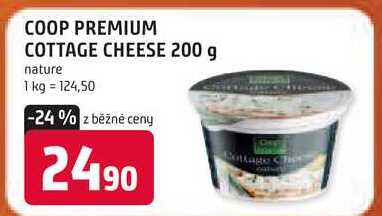 COOP PREMIUM COTTAGE CHEESE 200 g 