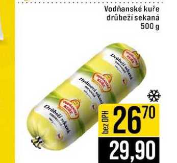 Vodňanské kuře drůbeží sekanȧ 500 g