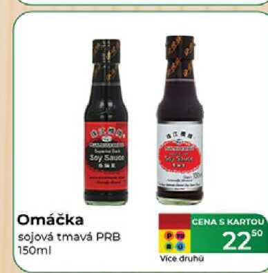 Omáčka sojová tmavá PRB 150ml
