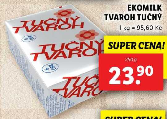 EKOMILK TVAROH TUČNÝ, 250 g