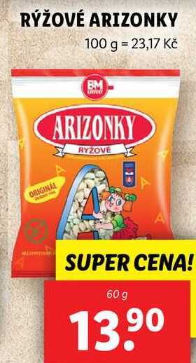 RÝŽOVÉ ARIZONKY, 60 g