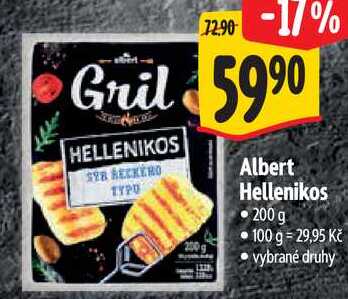 Albert Hellenikos, 200 g 