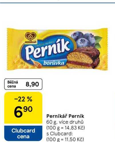 Perníkář Perník, 60 g, více druhů 