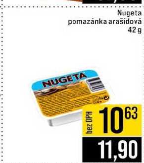 Nugeta pomazánka arašídová 42 g