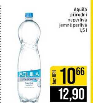 Aquila přírodní neperlivá jemně perlivá 1,5l