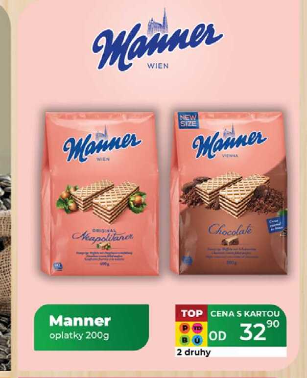 Manner oplatky 200g 