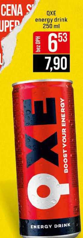 QXE energy drink 250 ml 