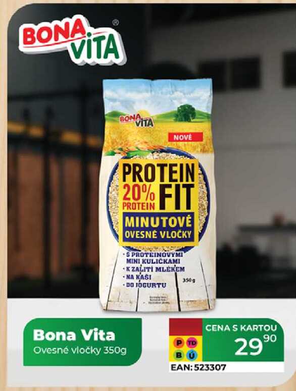Bona Vita Ovesné vločky 350g