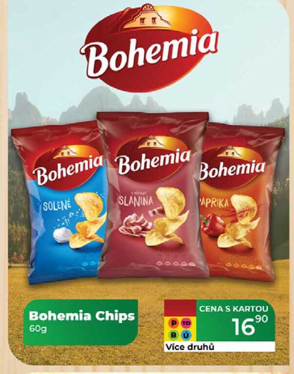 Bohemia Chips 60g