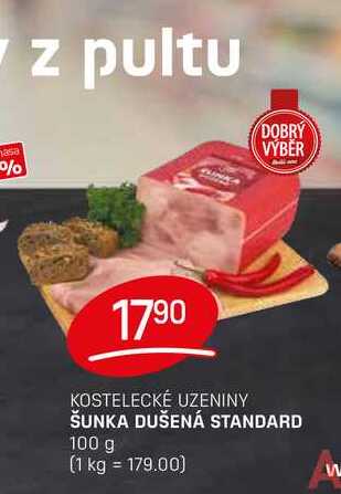 ŠUNKA DUŠENÁ STANDARD 100 g