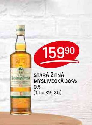 STARÁ ŽITNÁ MYSLIVECKÁ 38% 0,5l