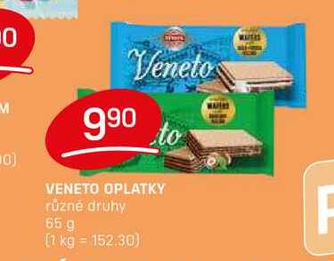 VENETO OPLATKY různé druhy 65g