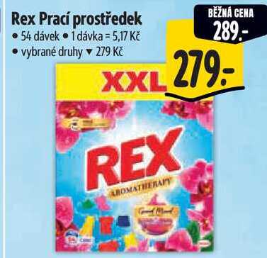 Rex Prací prostředek, 54 dávek