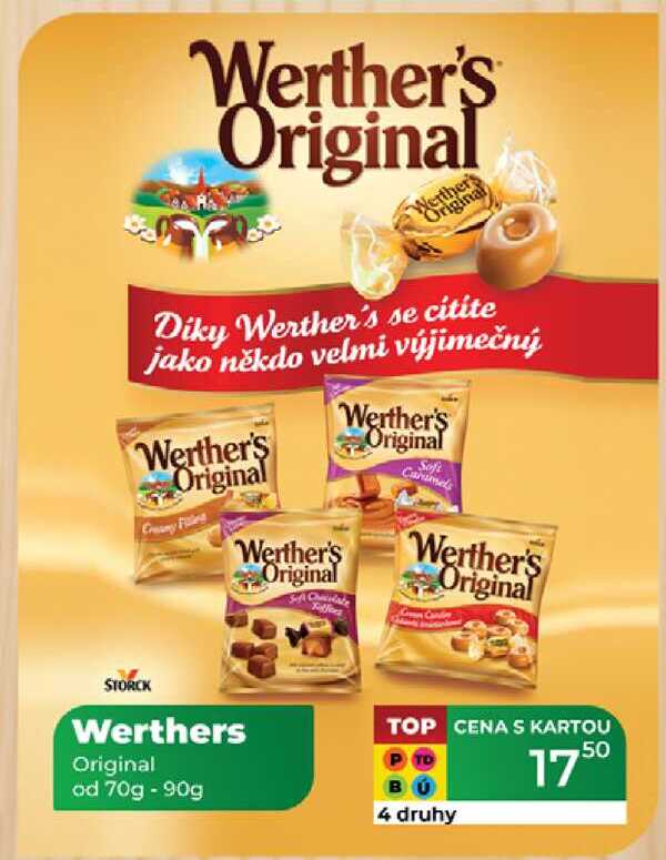 Werthers Original od 70g - 90g 