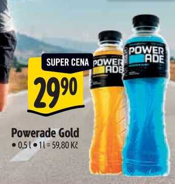 Powerade Gold, 0,5 l