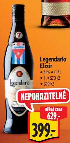Legendario Elixir, 0,7 l